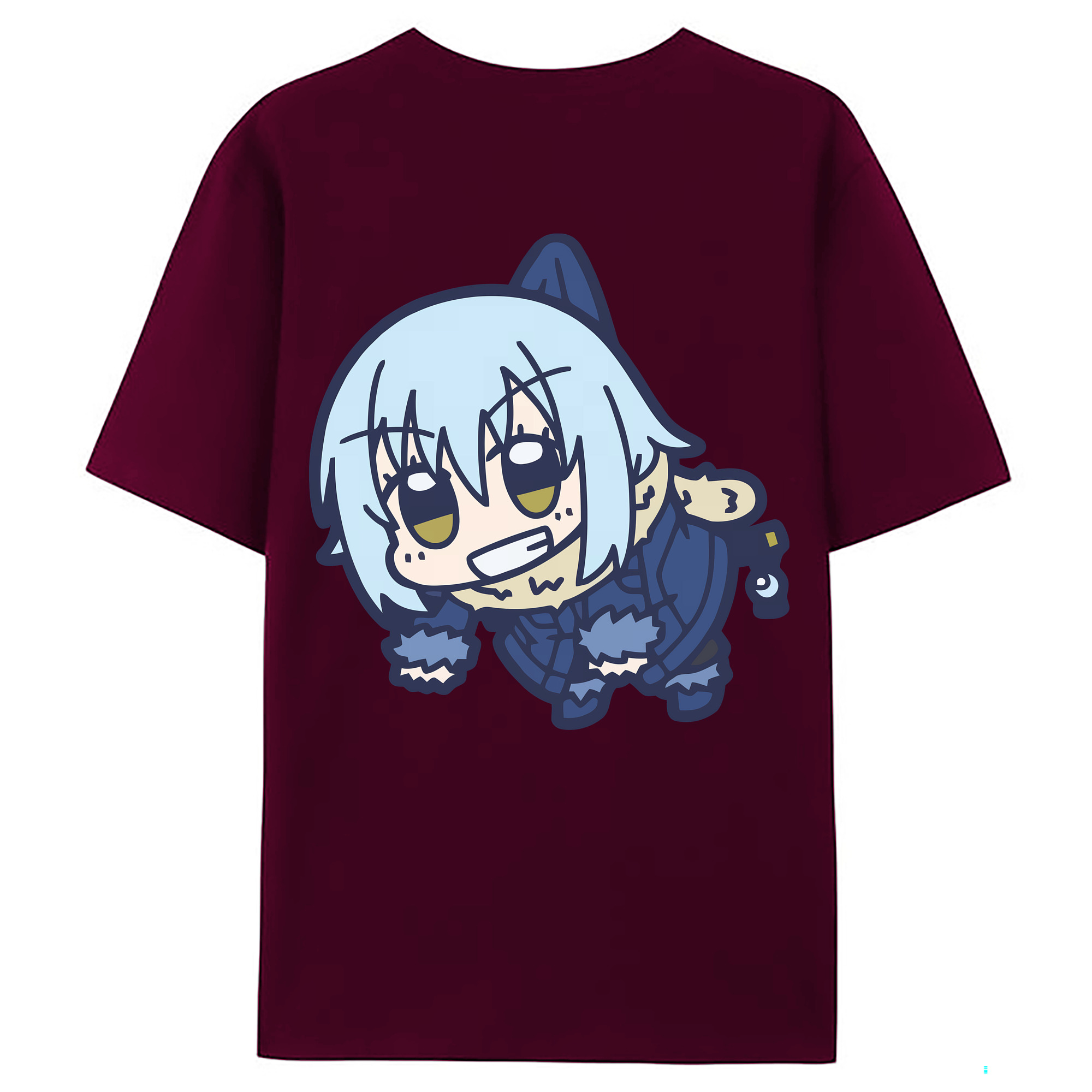 （画像用） 転スラ Regarding Reincarnated to Slime レディース半袖Tシャツ(バックプリント)